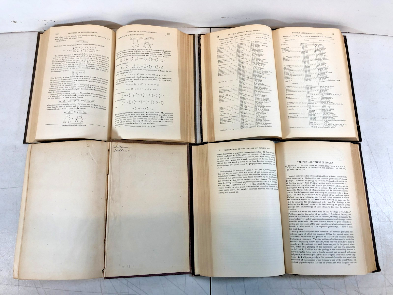 Annual Report Of The Smithsonian Institution, 13 v., Ex-library,1868-1899,ESet-6