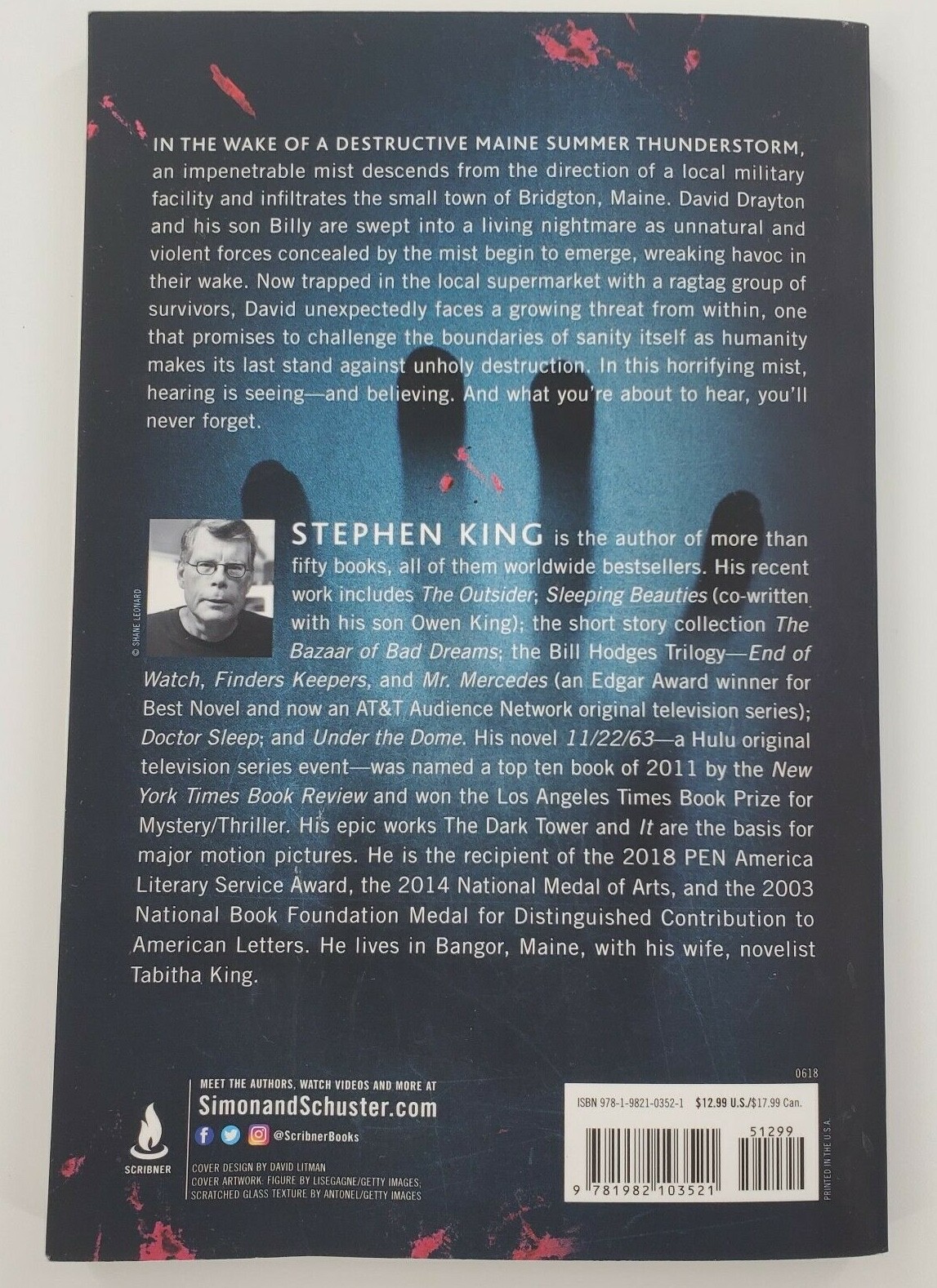 The Mist By Stephen King Paper Back Book