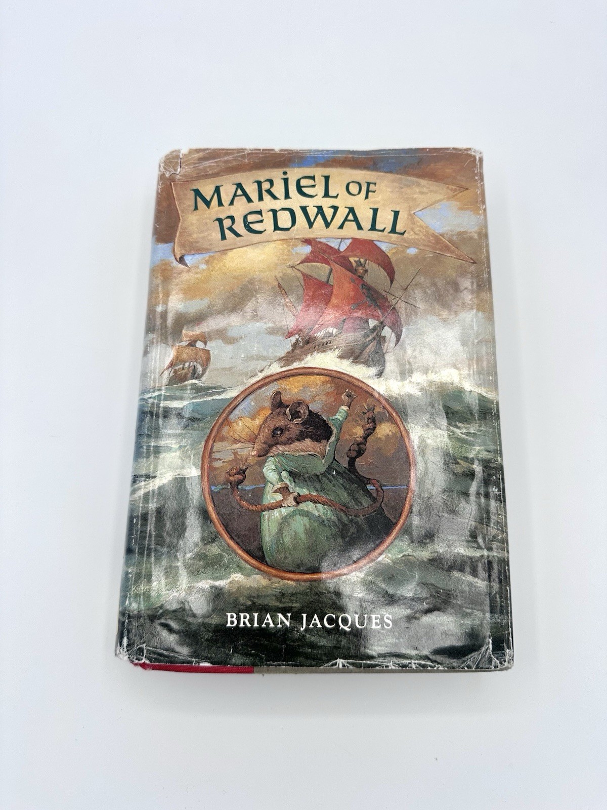 Mariel of Redwall by Brain Jacques 1st American Printing 6th Impression HD DJ