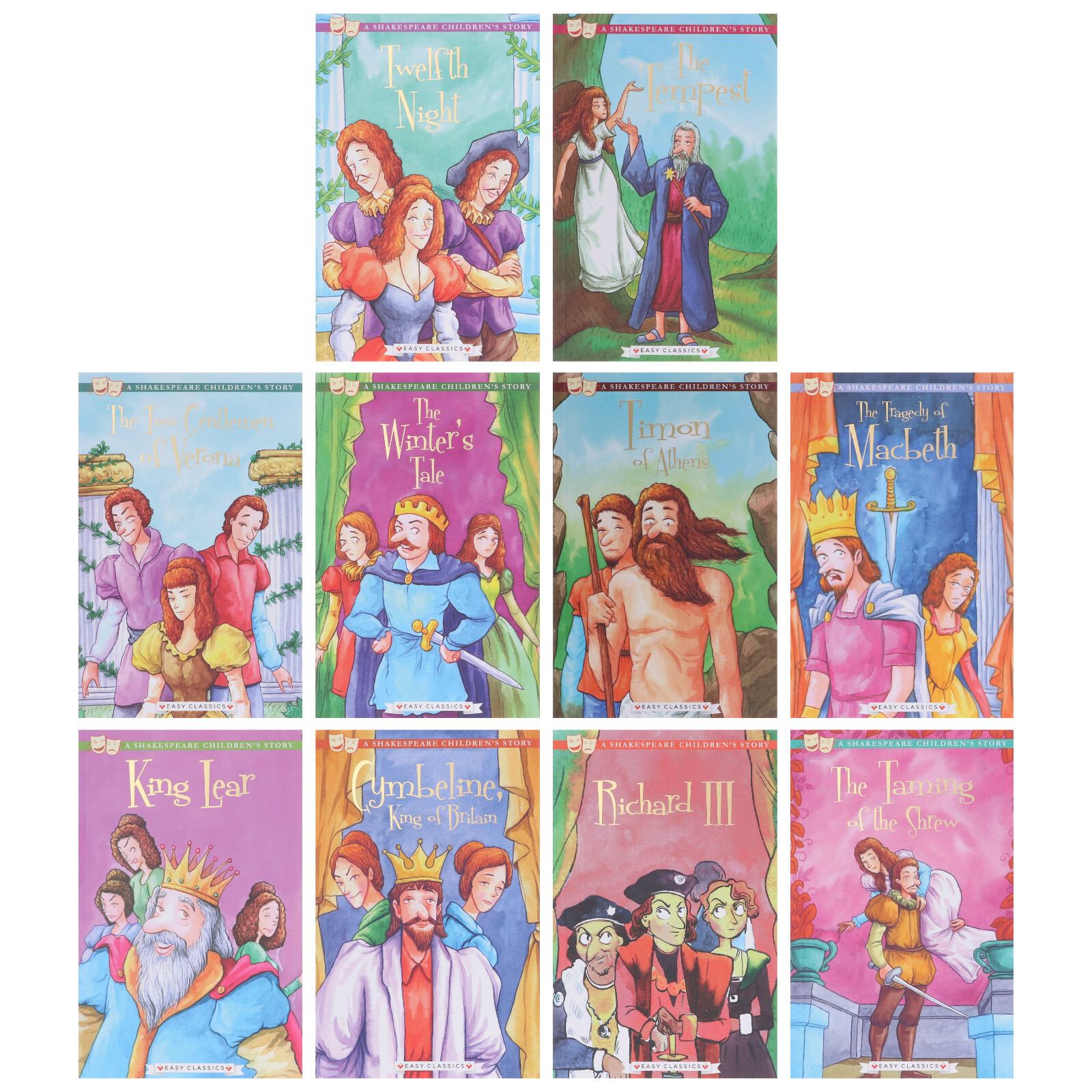 Shakespeare Children’s Stories 20 Books Collection – Ages 7-9 – Paperback