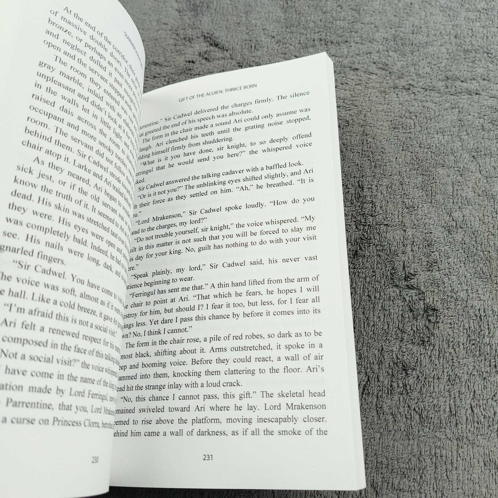 Gift Of The Aluien Thrice Born By Summer Hanford With Bookmark Signed To Summer