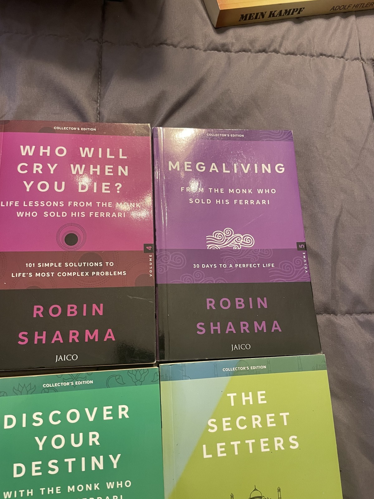 Robin Sharma Collector’s Edition 10 Volume Pack The Monk Who Sold His Ferrari