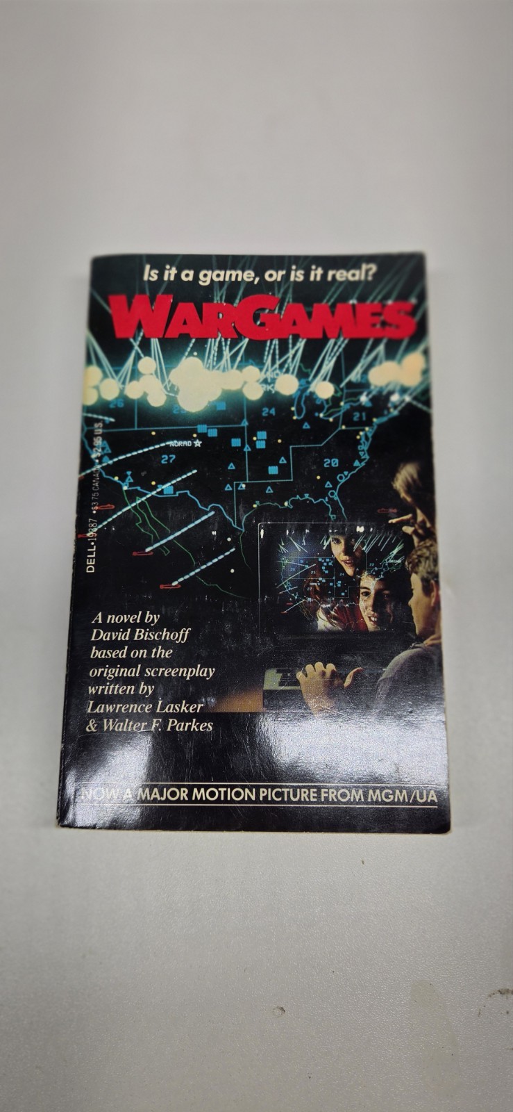 War Games (1983) David Bischoff Movie Novelization Mass Market Paperback Good