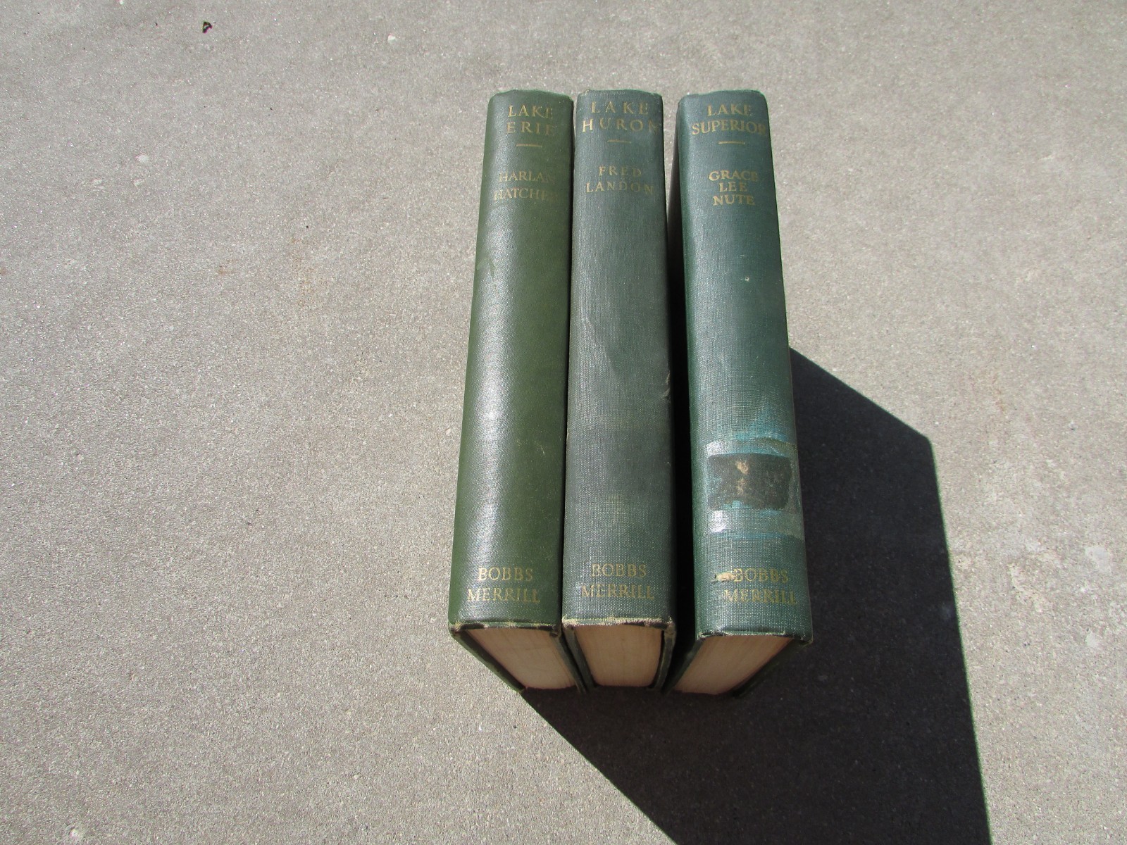American Lake Series LAKE SUPERIOR Grace Lee NUTE 1944 Hardcover Illustrated