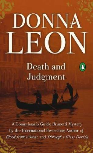 Death and Judgment (Commissario Guido Brunetti Mysteries) By Leon, Donna – GOOD