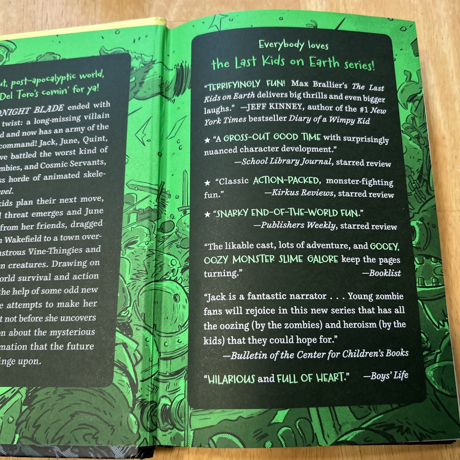 Last Kids on Earth: June’s Wild Flight by Max Brallier Illustrated By Holgate HC