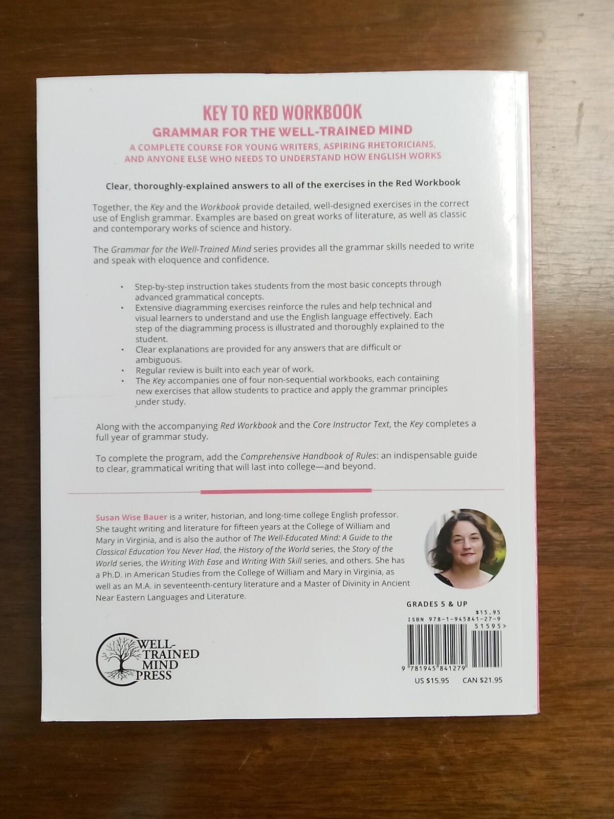 Grammar for the Well-Trained Mind: Red Student Workbook Key
