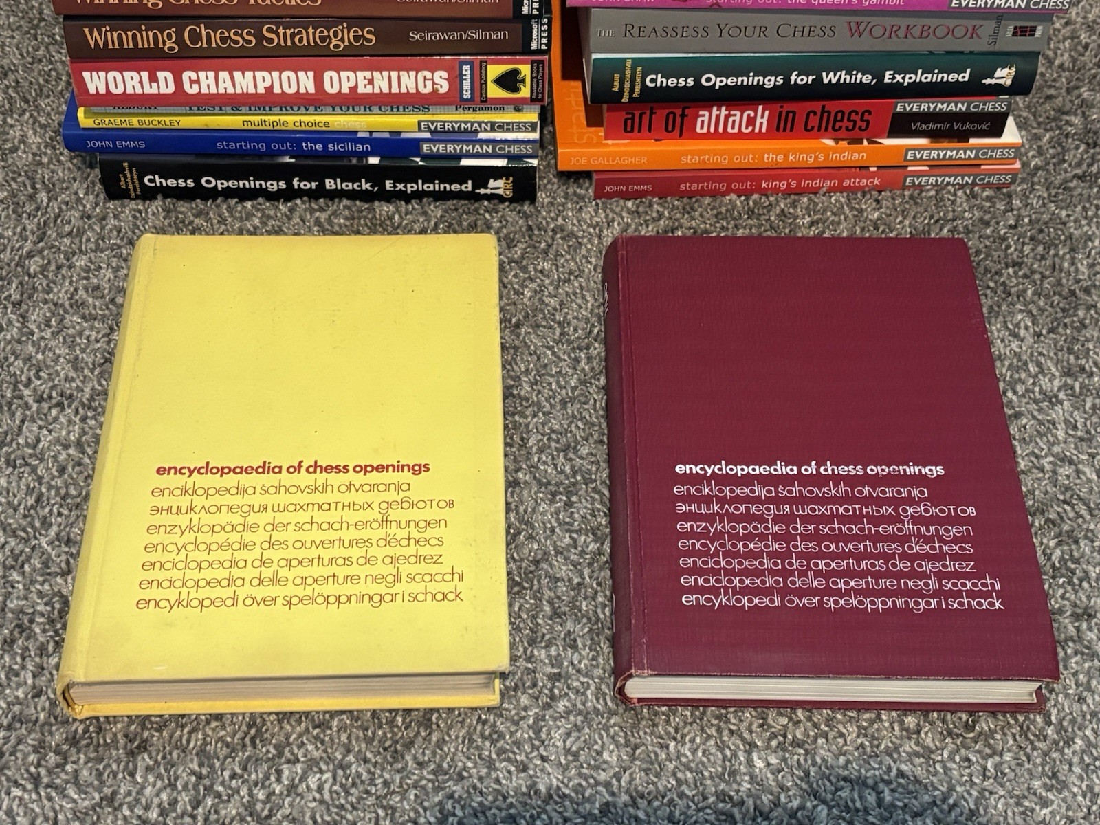Chess Book Lot Collection – 50 Books