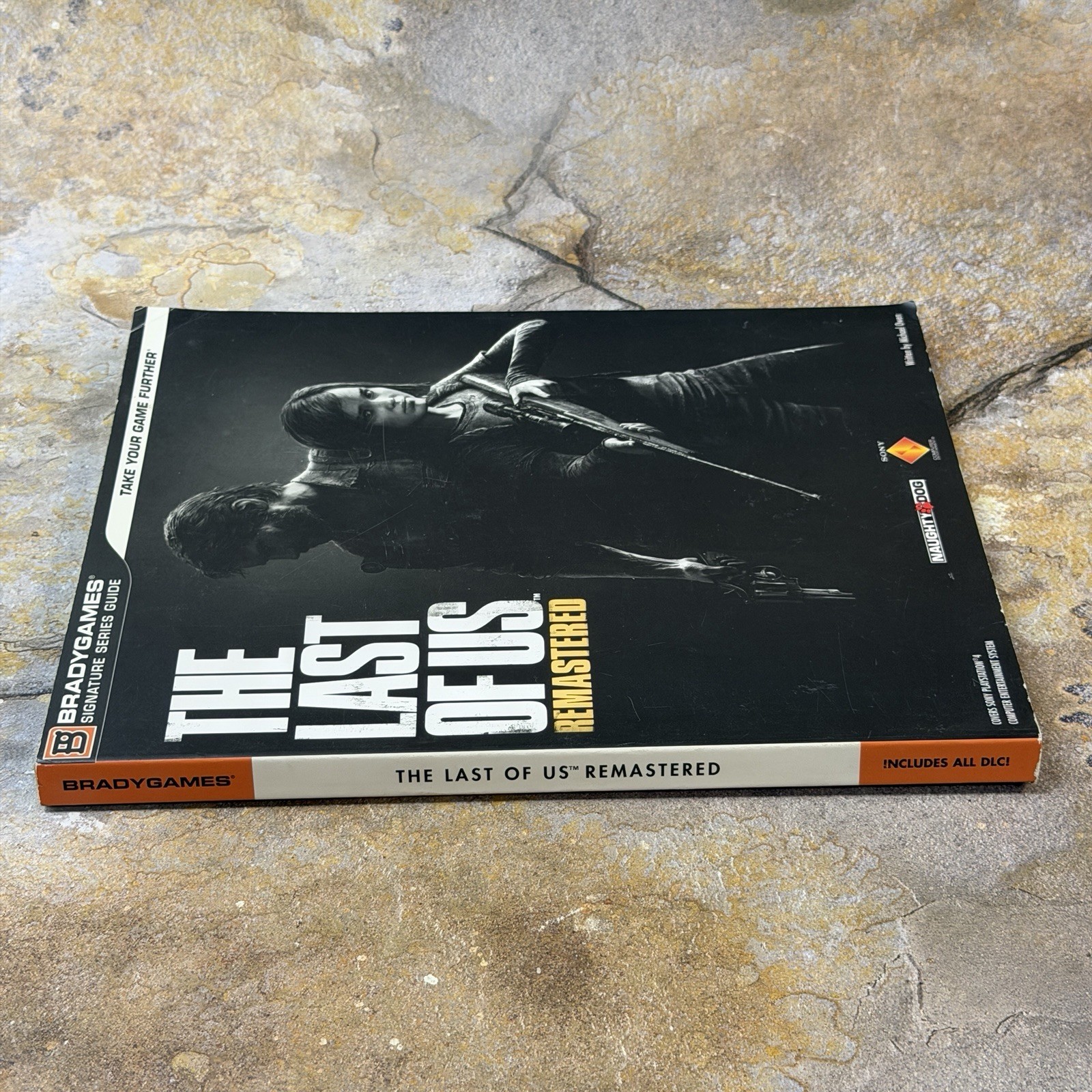 Last Of Us Remastered Brady Games Signature Series Guide PS4 Naughty Dog
