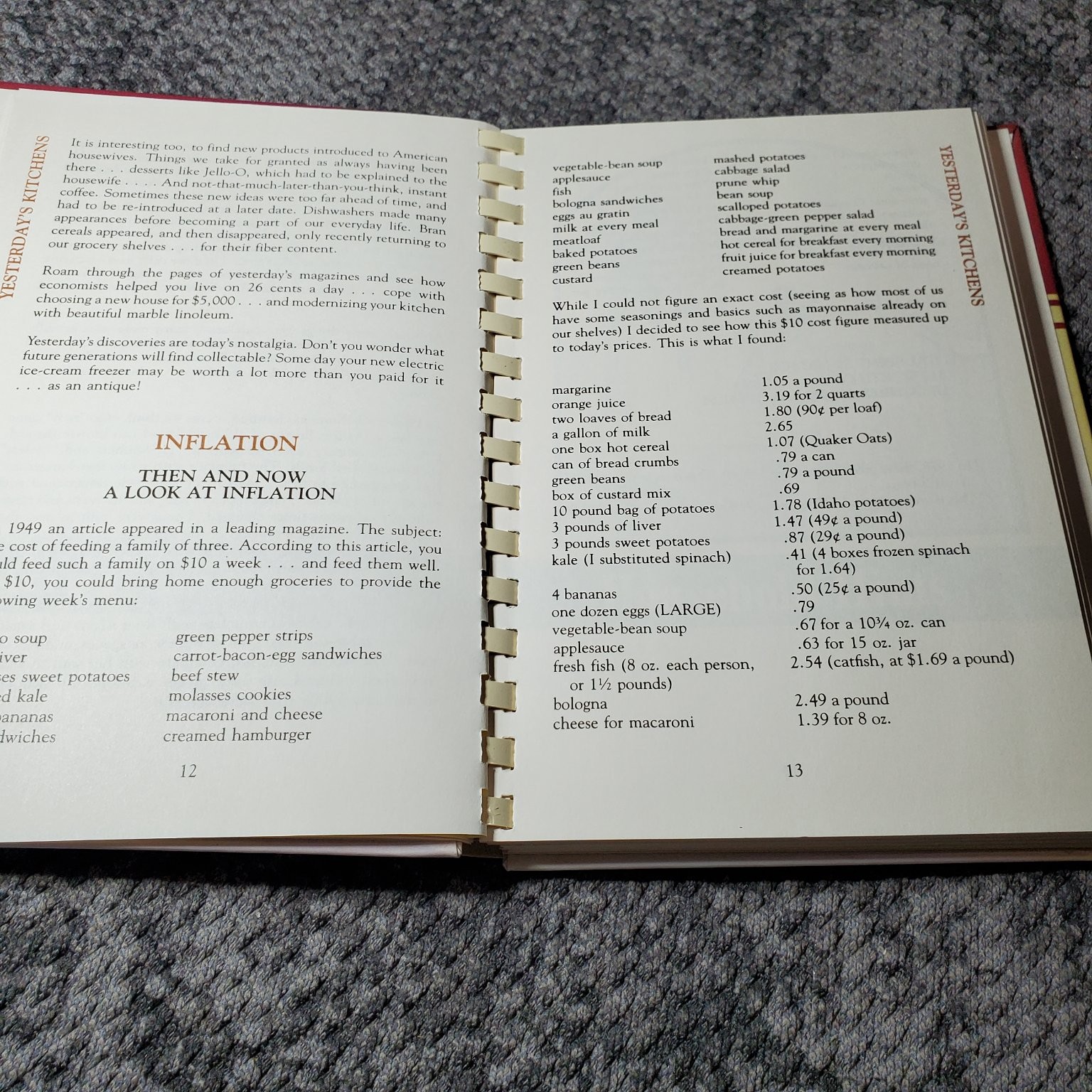 Forgotten Recipes Jaine Rodack 1981 Vintage Cookbook Wimmer Kitchen History