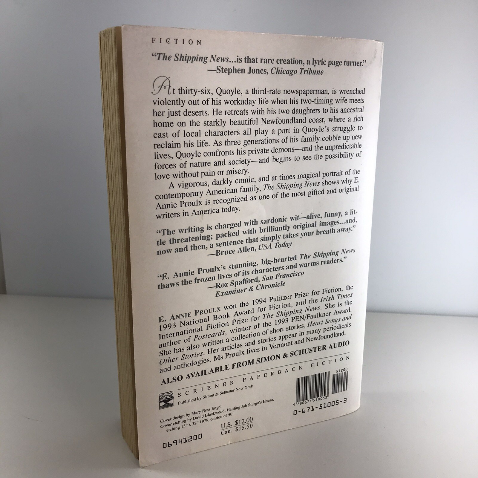 The Shipping News by Annie Proulx ***Free Shipping/Each Added Trade PB/HC