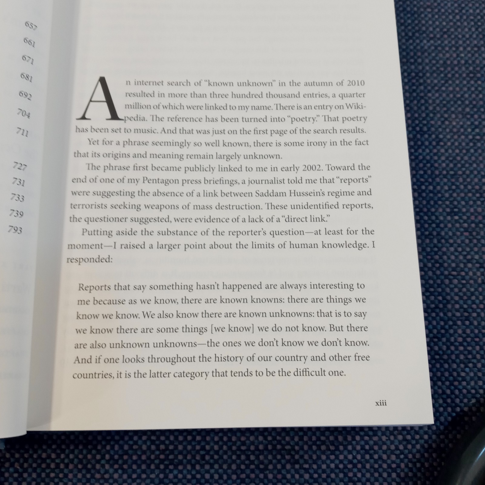 Known and Unknown: A Memoir By Donald Rumsfeld first ed/1st print