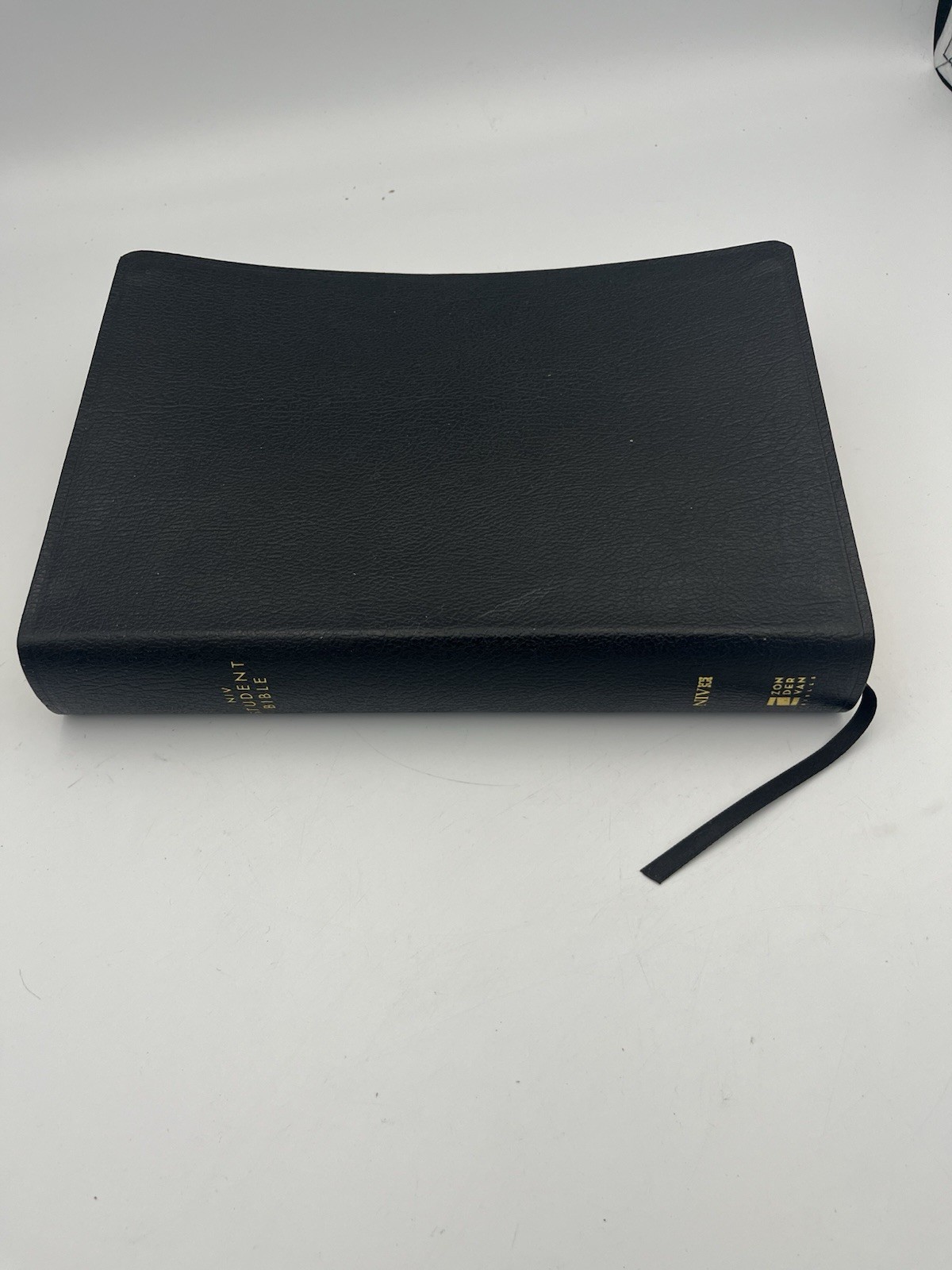 NIV Student Bible Black Bonded Leather Zondervan 2009