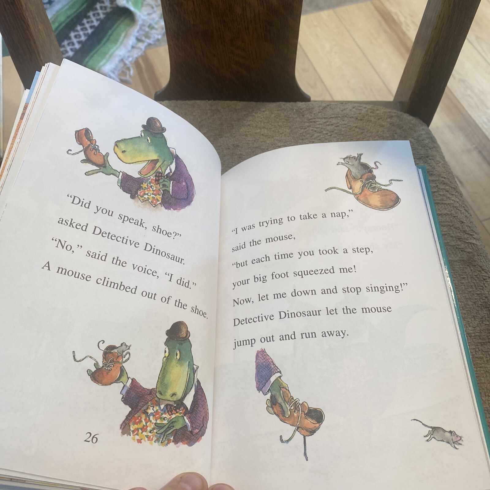 Detective Dinosaur; I Can Read Book HC James Skofield, 1996 Edition