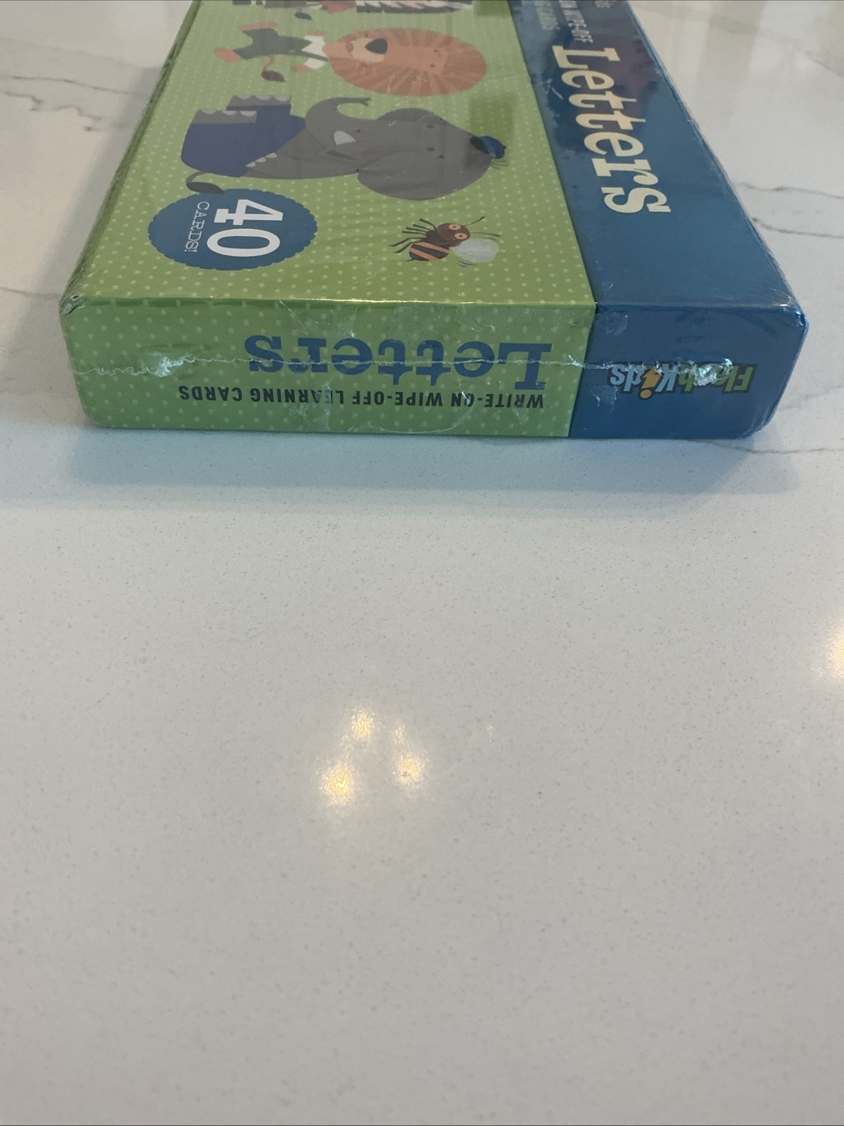 Write-On Wipe-Off Learning Cards: Letters