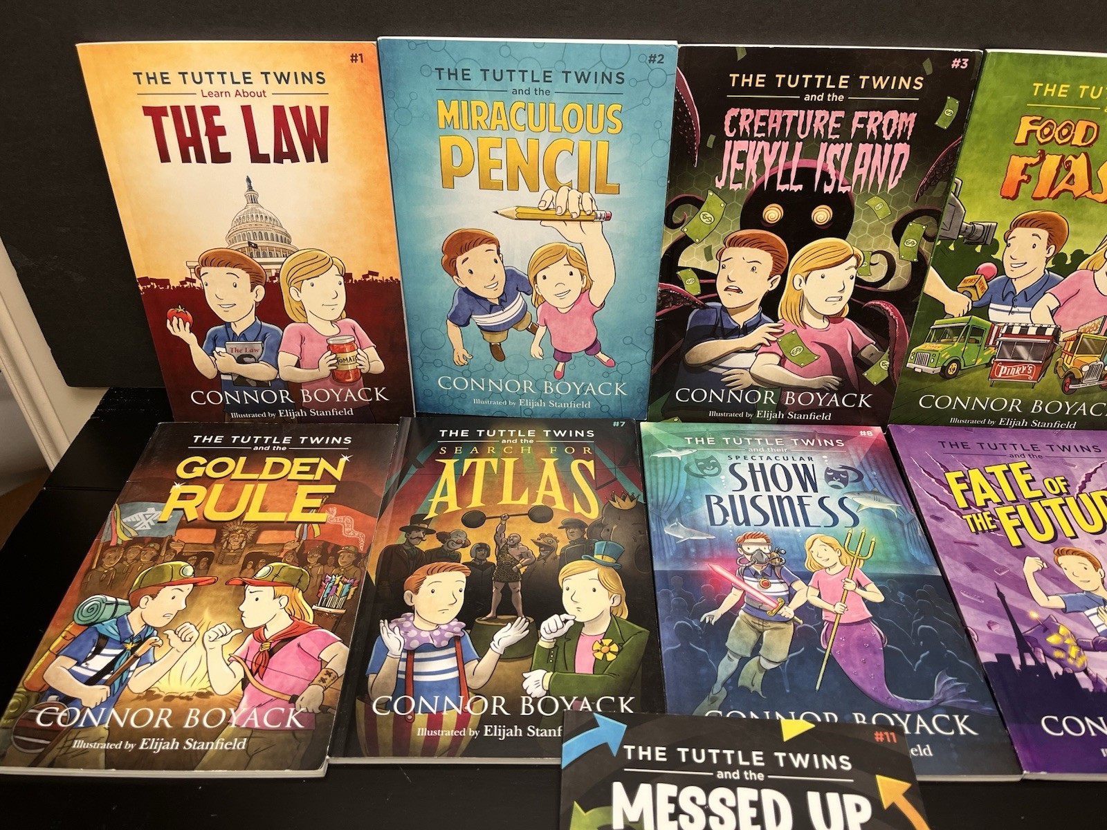 Tuttle Twins Books #1-11 Connor Boyack Libertarian Economics Kids Young Readers