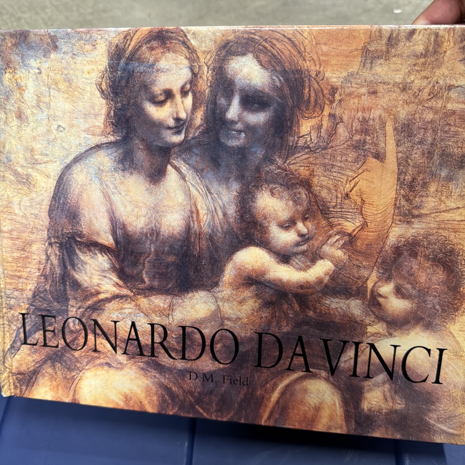 Leonardo Da Vinci by D. M. Field Multicolor Illustrated Hardcover Book