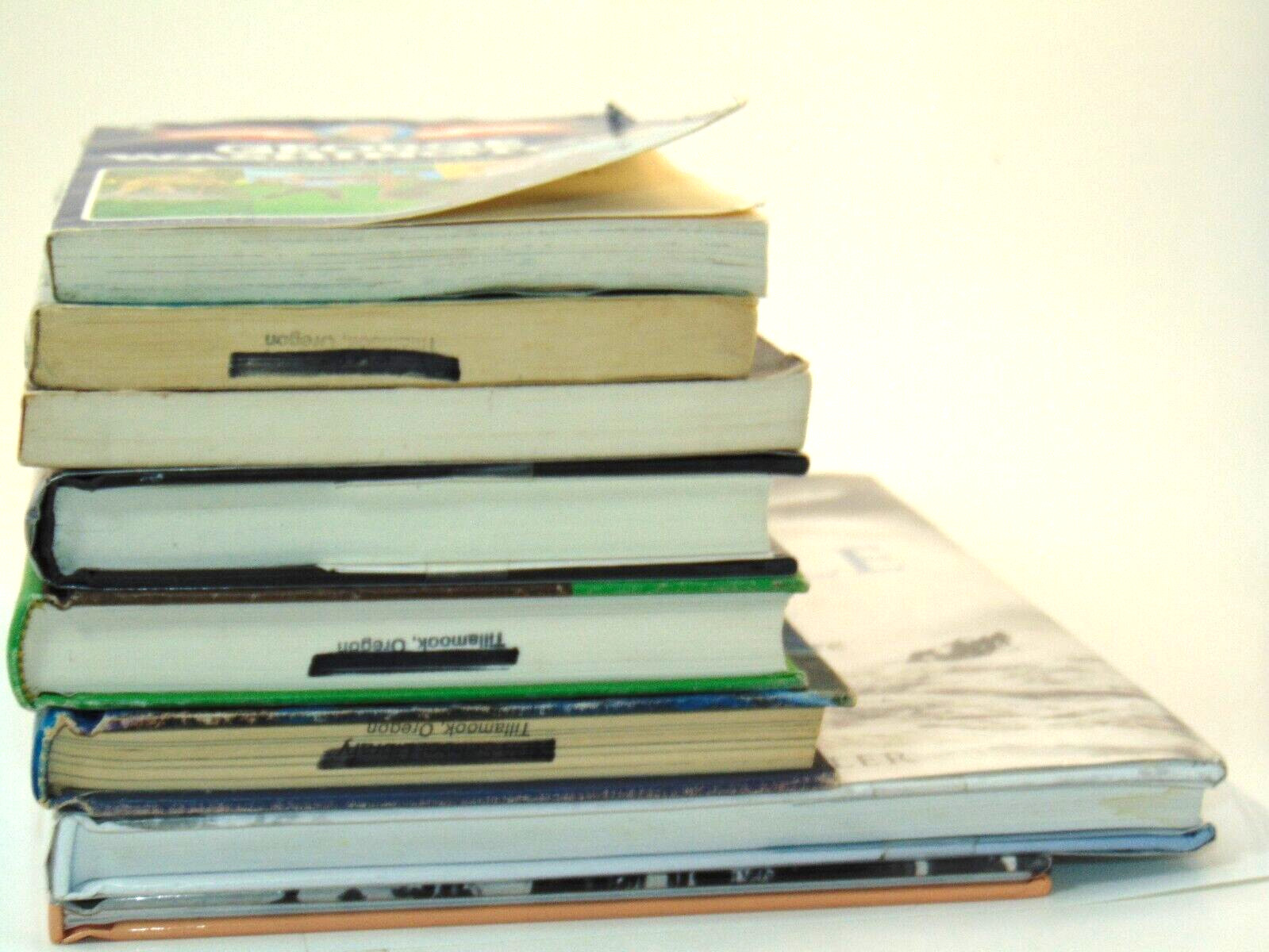 Liquidation Lot of 8 Paperback & Hardcover Books History, Faith, Adventure &More