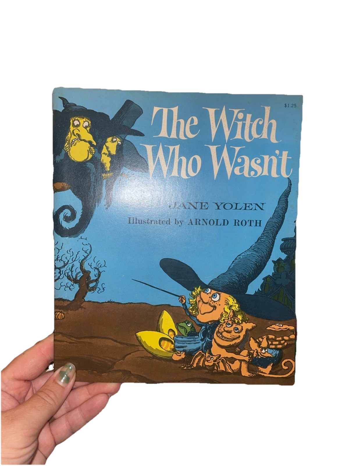 Vintage The Witch Who Wasn’t by Jane Yolen Paperback Book 1964 BRAND NEW MINT