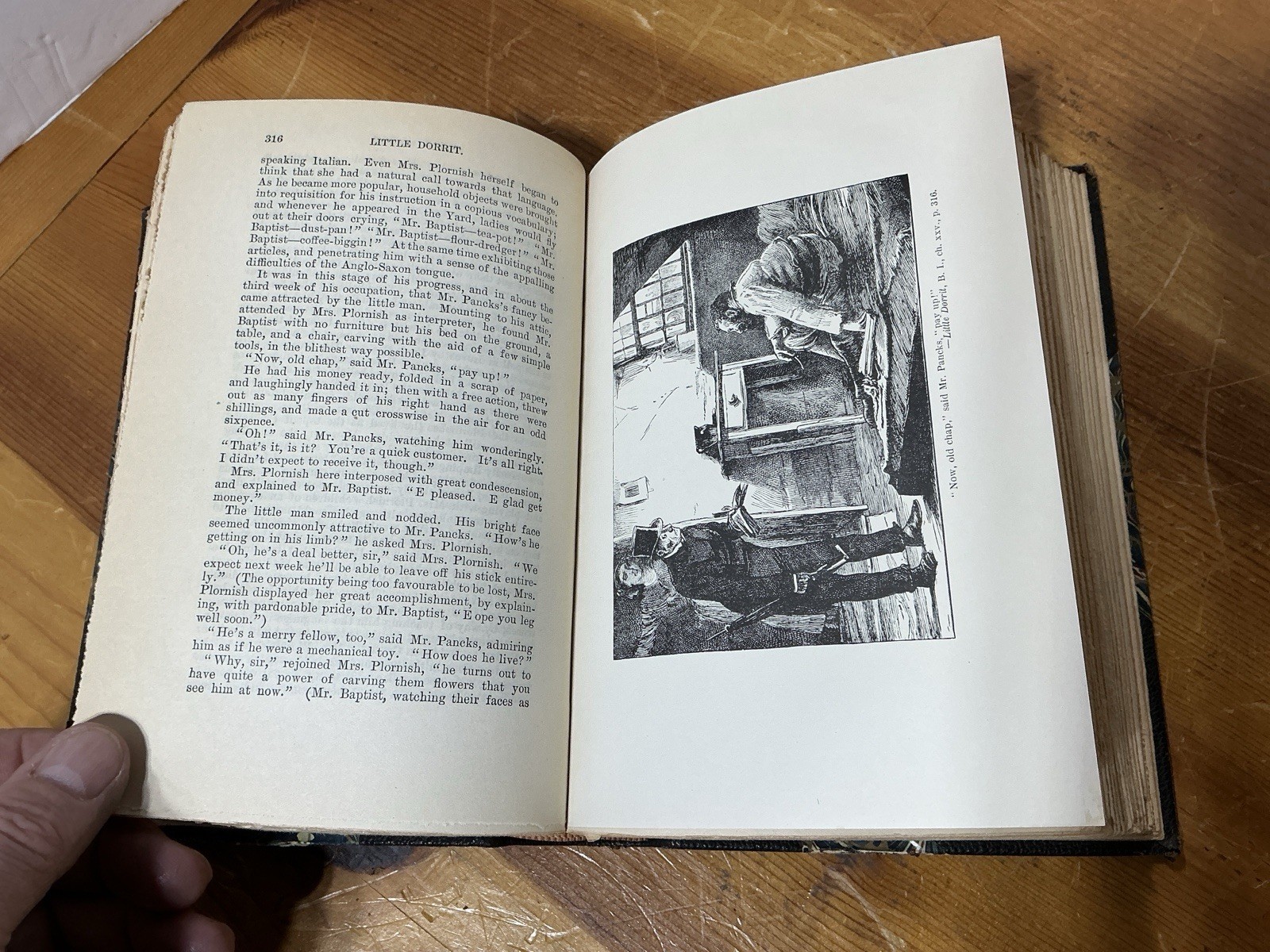 The Works Of Charles Dickens LITTLE DORRIT Leather 1878 Deluxe Edition Jefferson