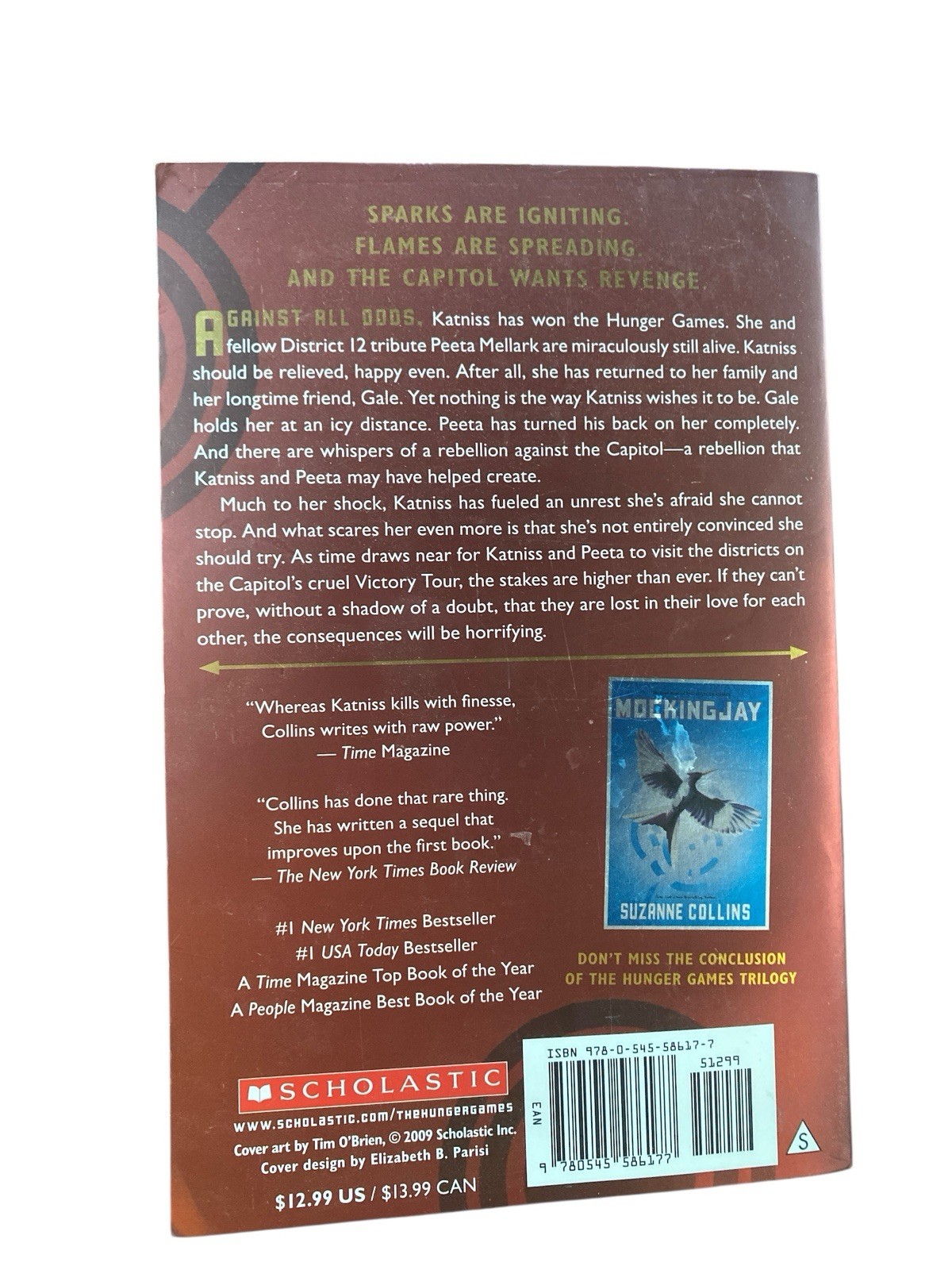 The Hunger Games Trilogy: The Hunger -Paperback, by Collins Suzanne Acceptable7c