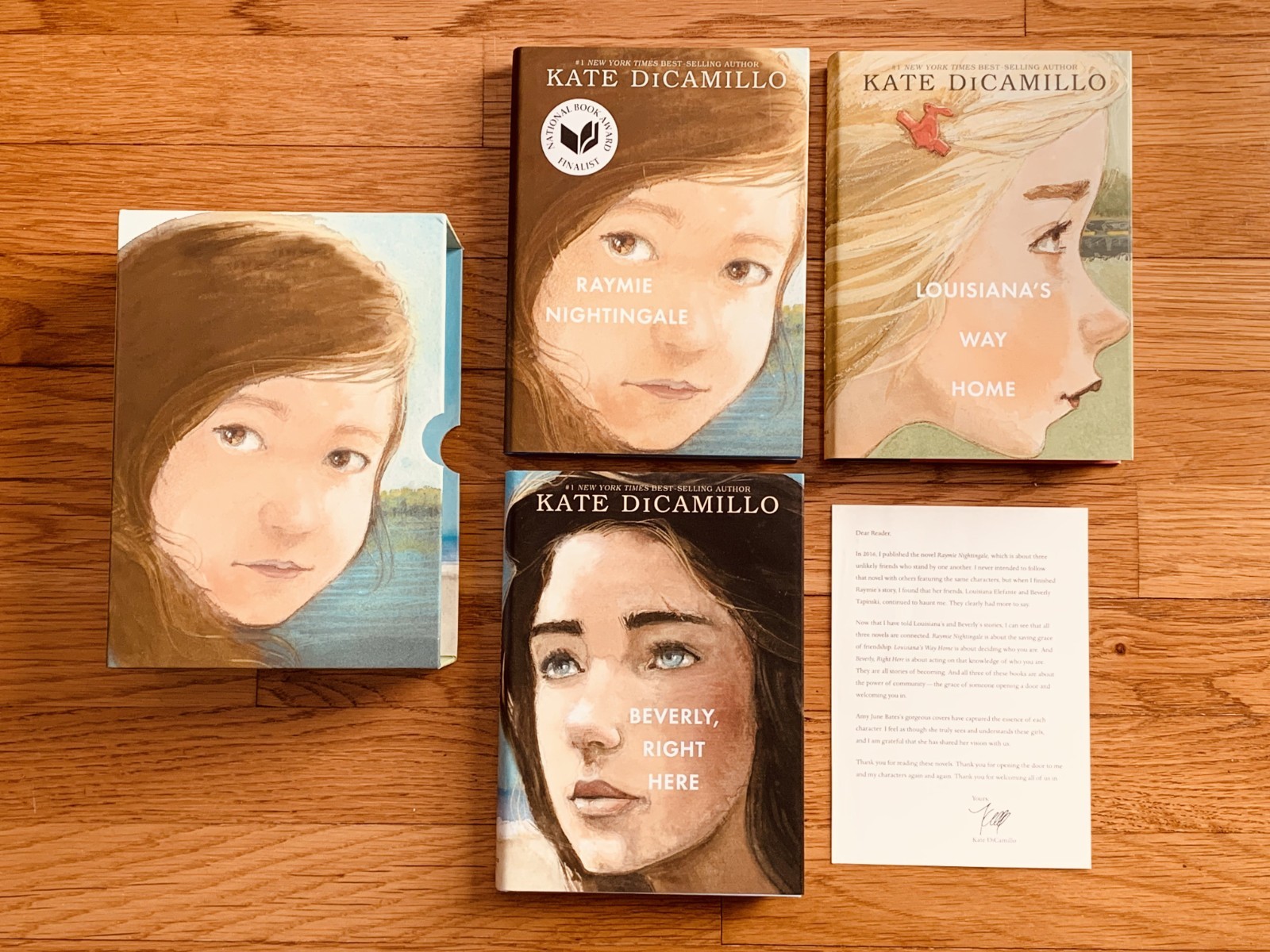 Raymie Nightingale Three-Book Collection – Kate DiCamillo – Box Set – 2019
