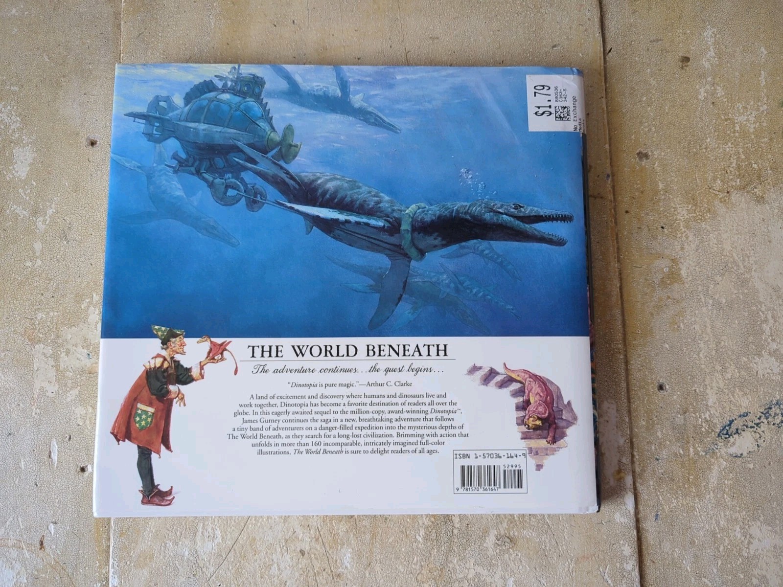 Dinotopia Lot James Gurney Pop-up & The World Beneath 1993/95 1st Edition, As Is