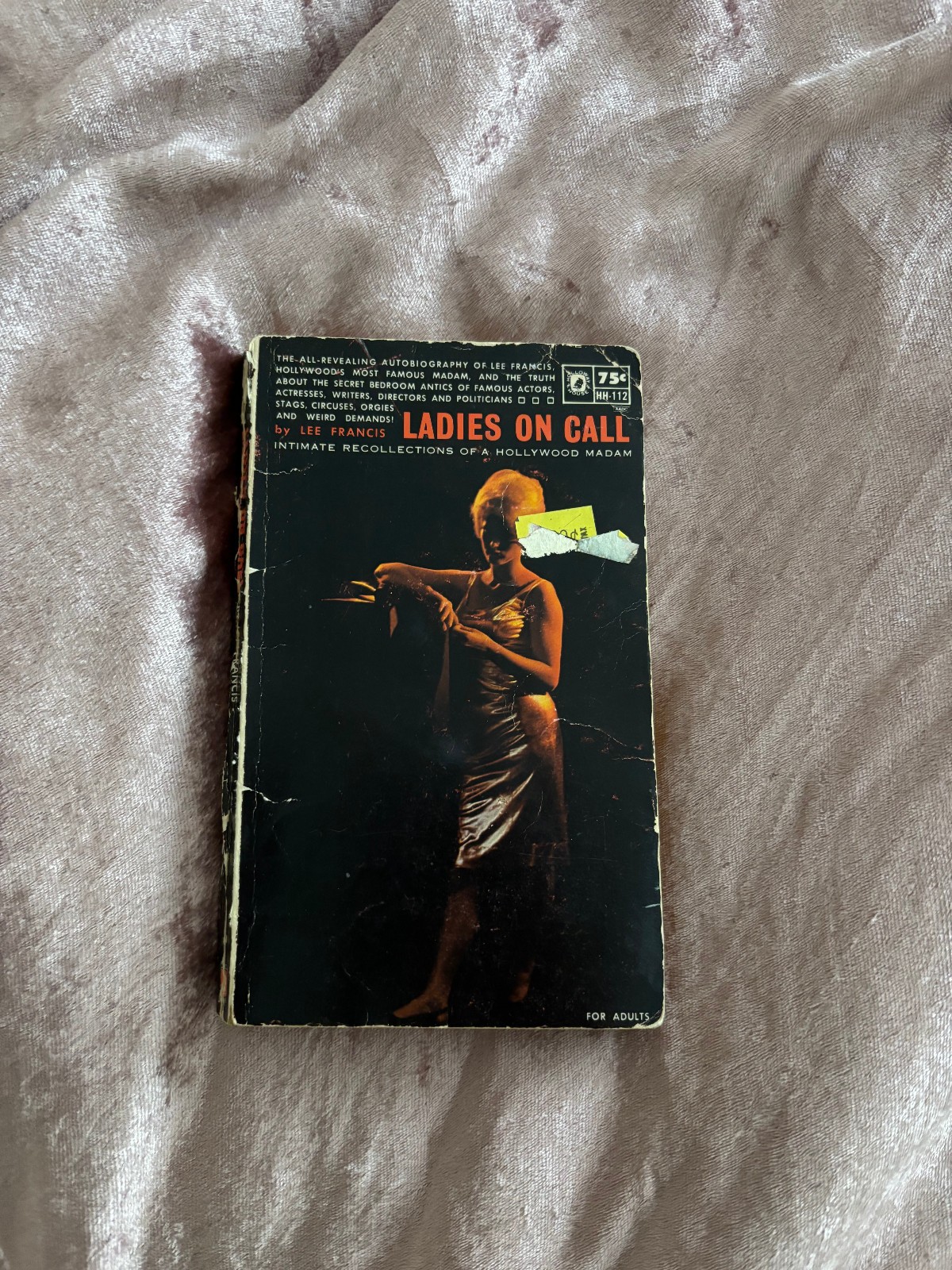 Ladies on Call Lee Francis 1965 Hollywood Madam Autobiography Memoir