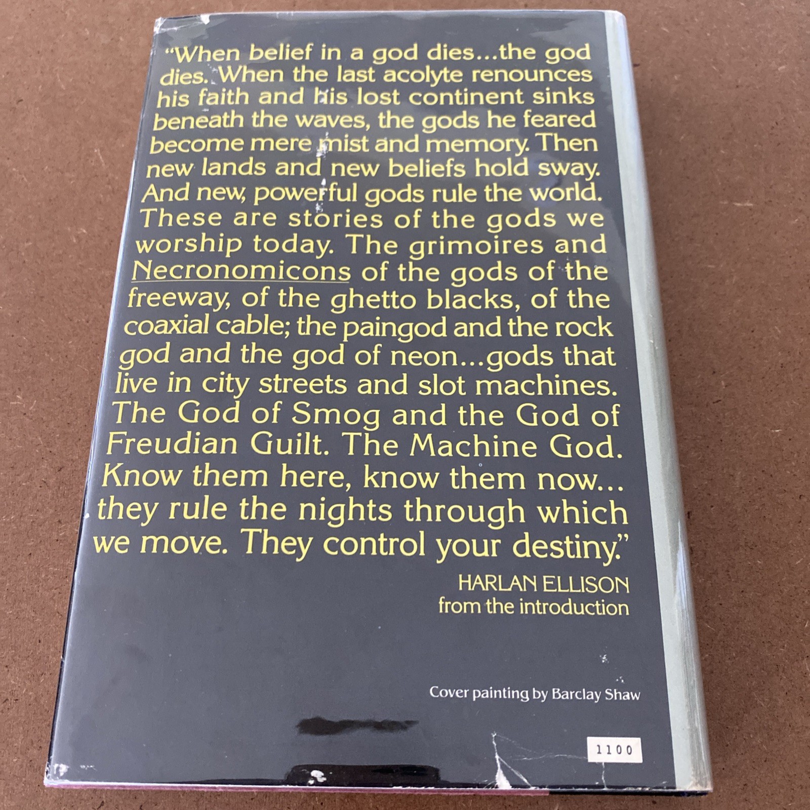 Harlan Ellison – Deathbird Stories – Bluejay HC BCE – author preferred version