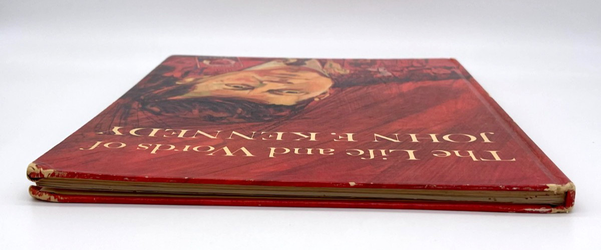 The Life and Words of John F. Kennedy Book James Playsted Wood 1964-82 pages