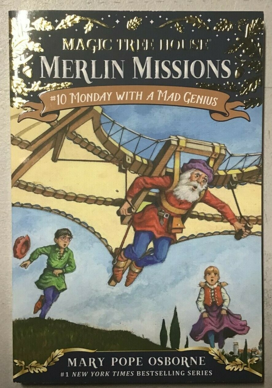Monday With a Mad Genius (Magic Tree House) by Mary Pope Osborne – NEW 📖