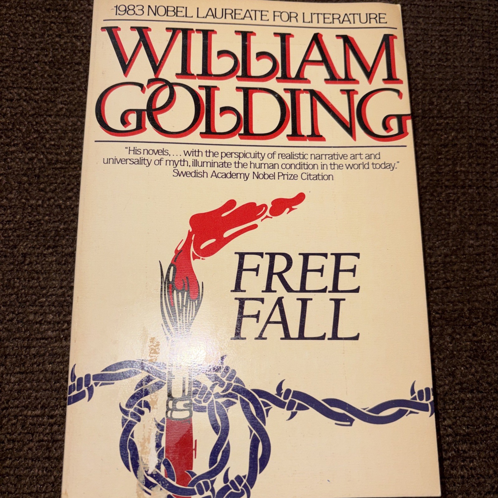 Free Fall + Pincher Martin + Lord Of The Flies by William Golding