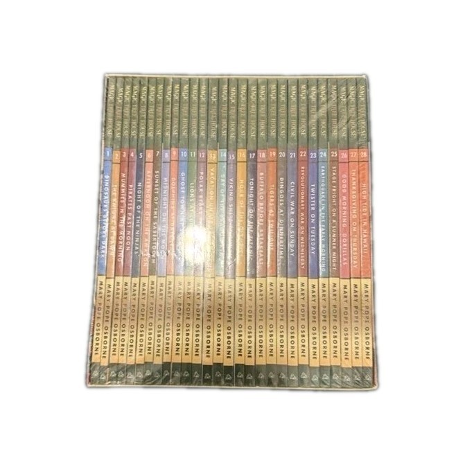Magic Tree House Books 1-28 Boxed Set by Mary Pope Osborne – Sealed