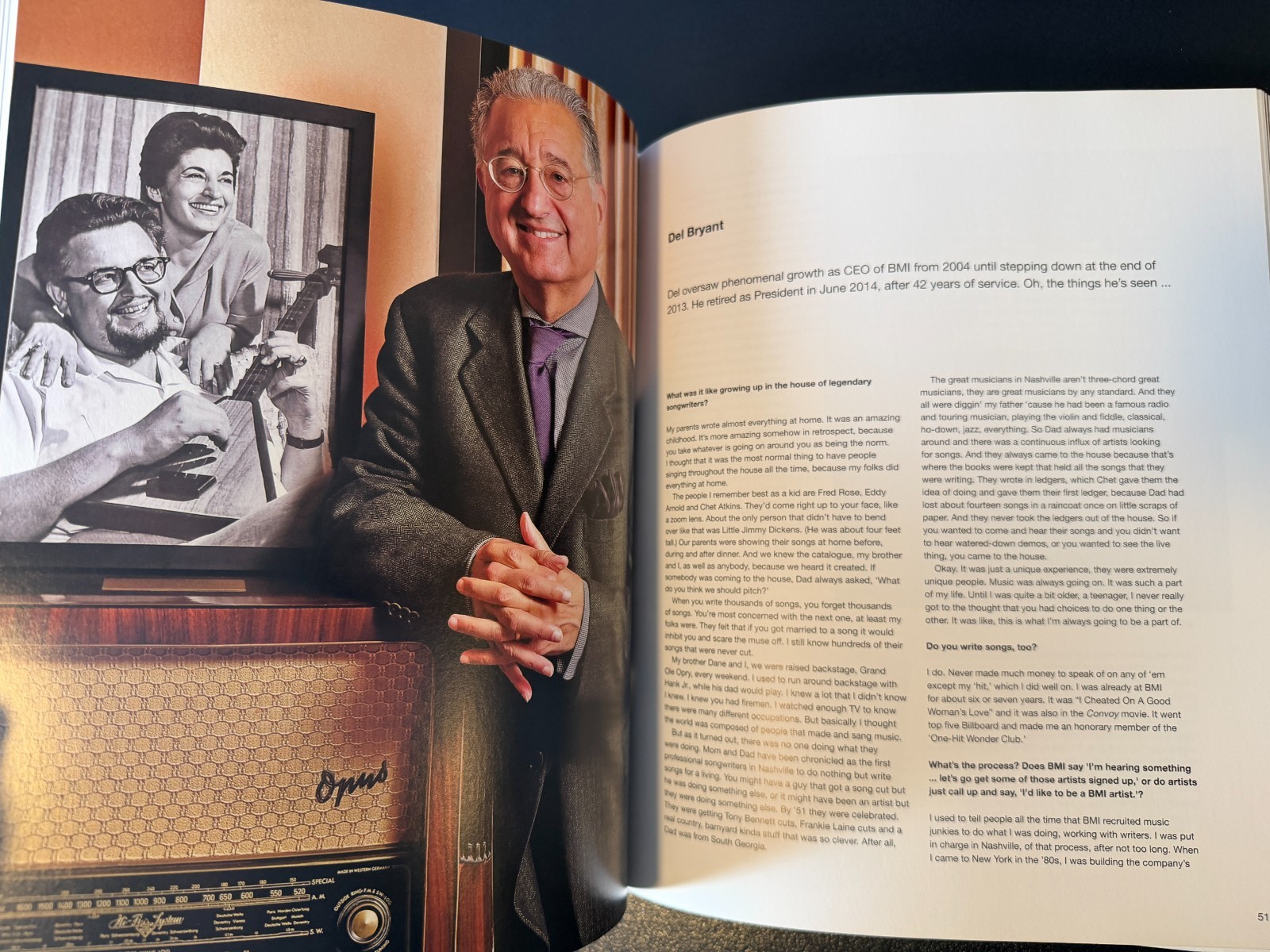 BMI 75 Years Of American Music – Hardcover Book – Published 2014 – 164 Pages