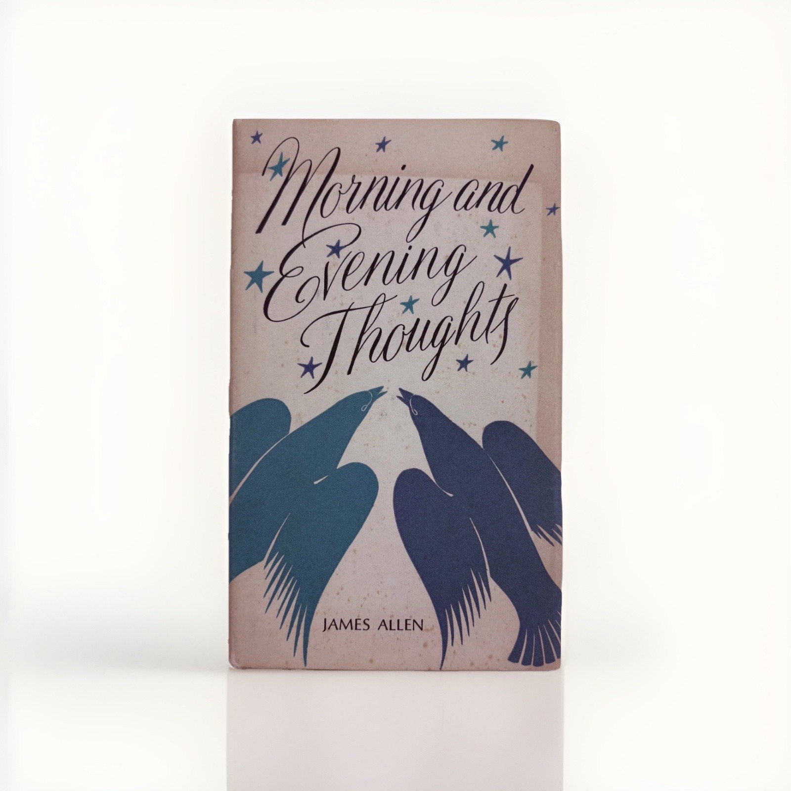Vintage 1966 MORNING AND EVENING THOUGHTS – James Allen – Peter Pauper Press