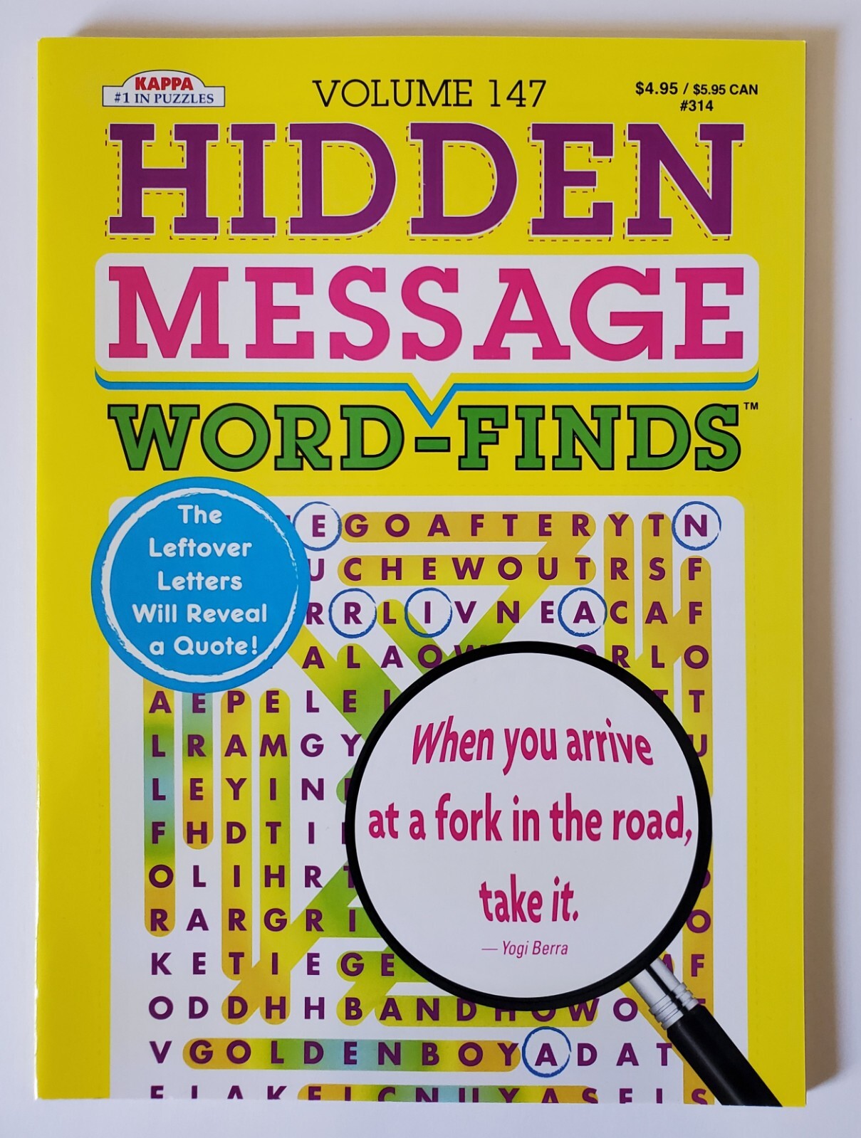 Hidden Message Word-Finds Puzzle Books Kappa Games,Search,Hunt~Pick up to 15Vols