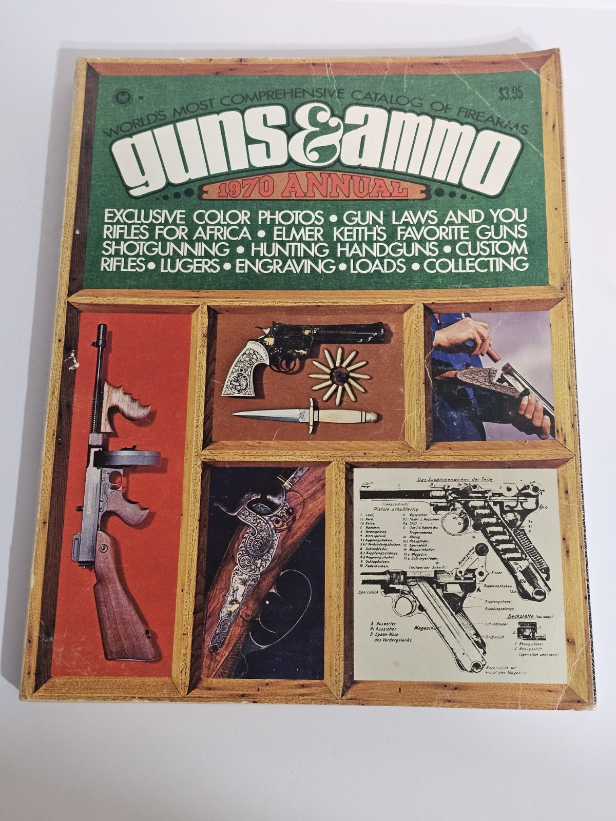 Vintage Lot of 11 Guns & Ammo Annuals, Guns Illustrated Journals and More.