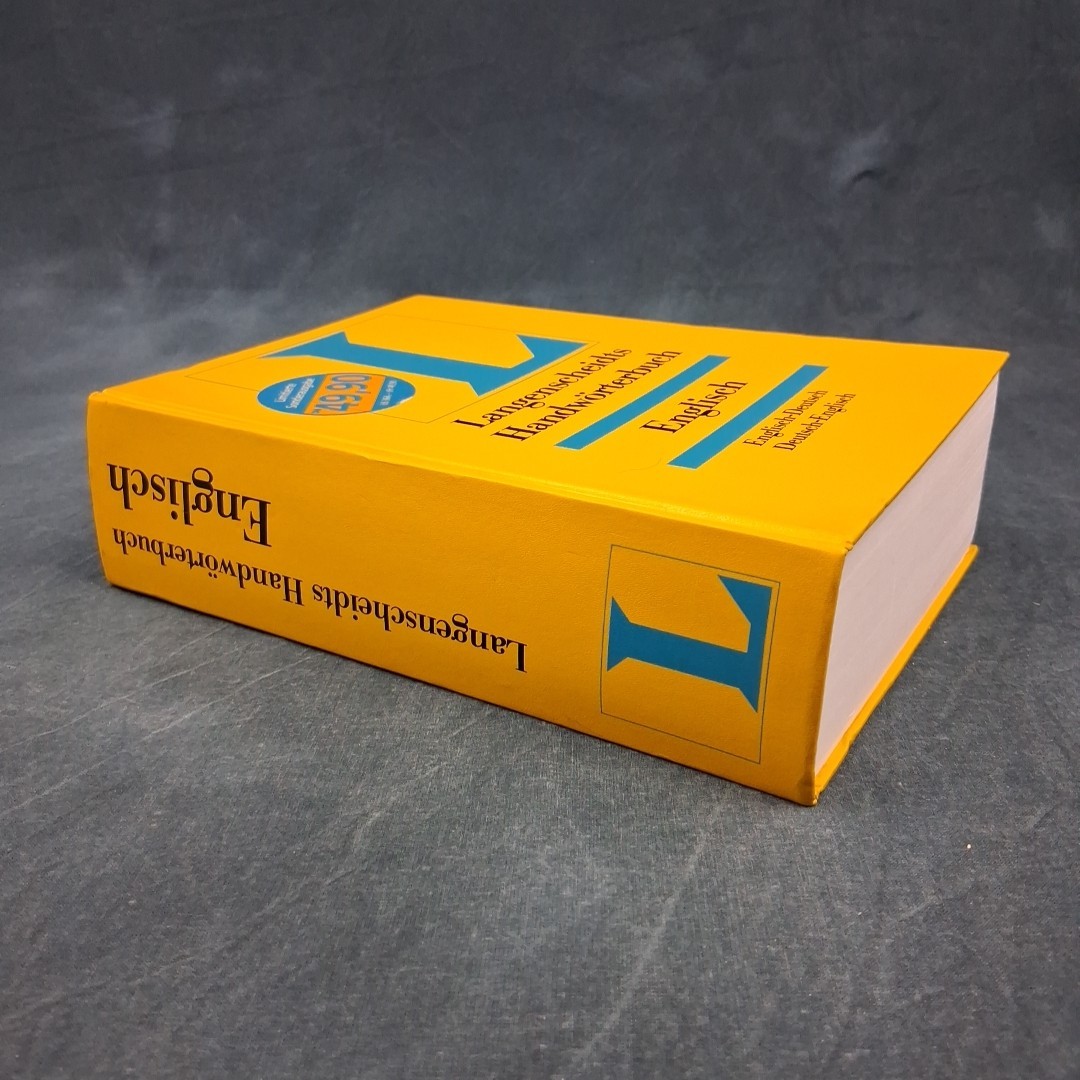Langenscheidts Handwörterbuch Englisch German-English Bilingual Dictionary