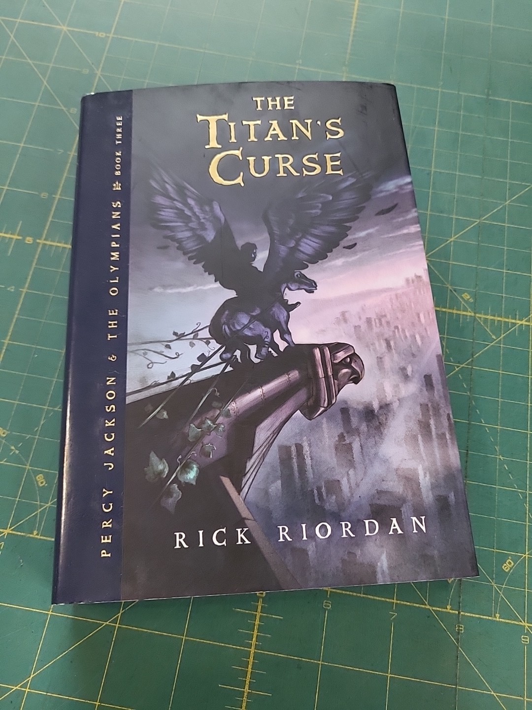 The Titan’s Curse By Rick Riordan (Hardcover) First Edition Book