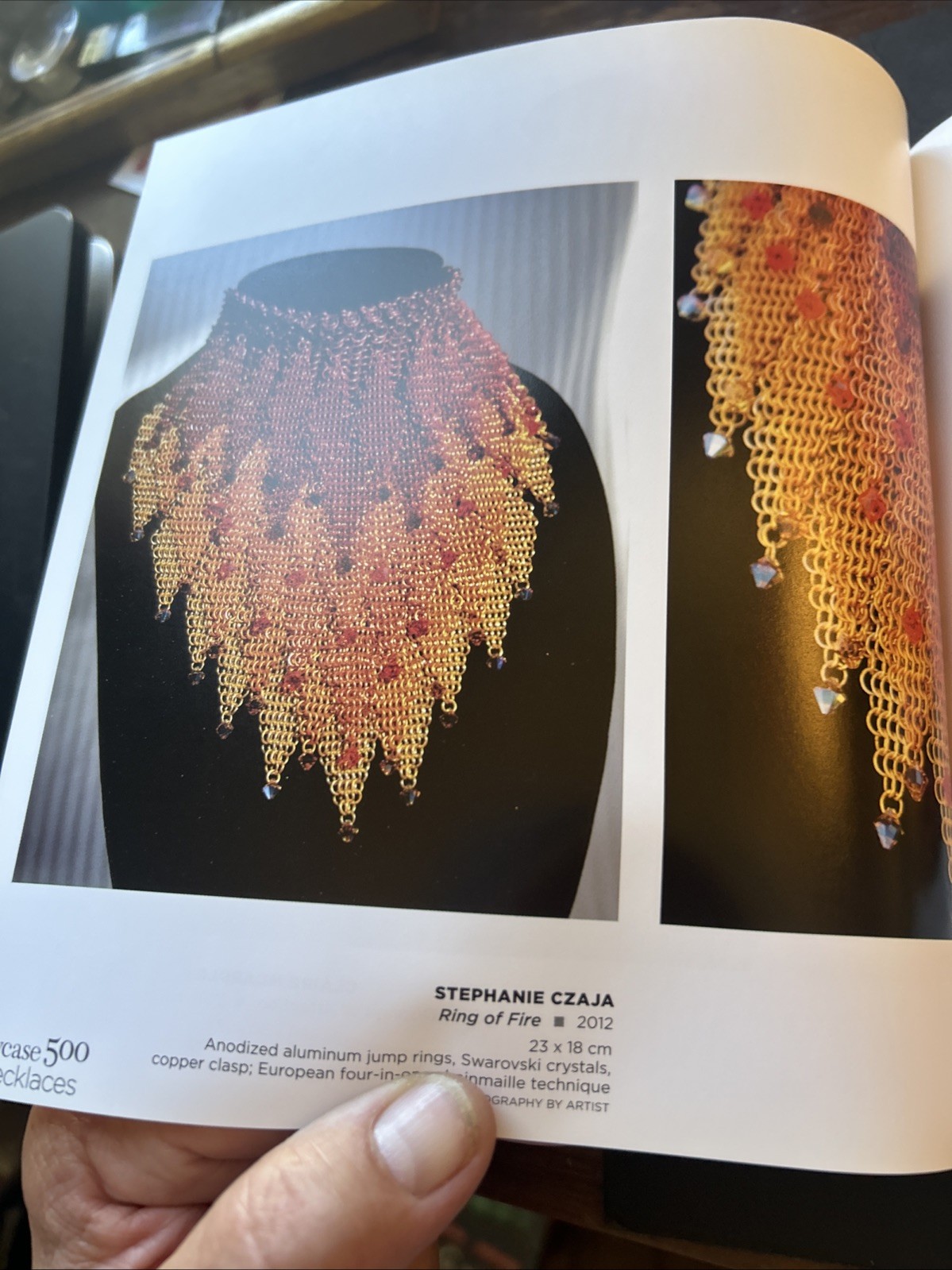 500 Art Necklaces by Lark Books Stunning Collection, Chunghi Choo Juror NOS A+