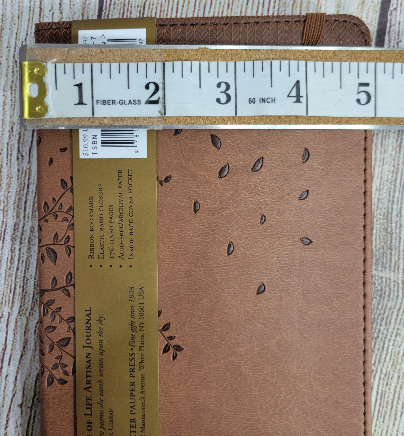 Tree of Life Journal (Vegan Leather Notebook) – Hardcover – NEW