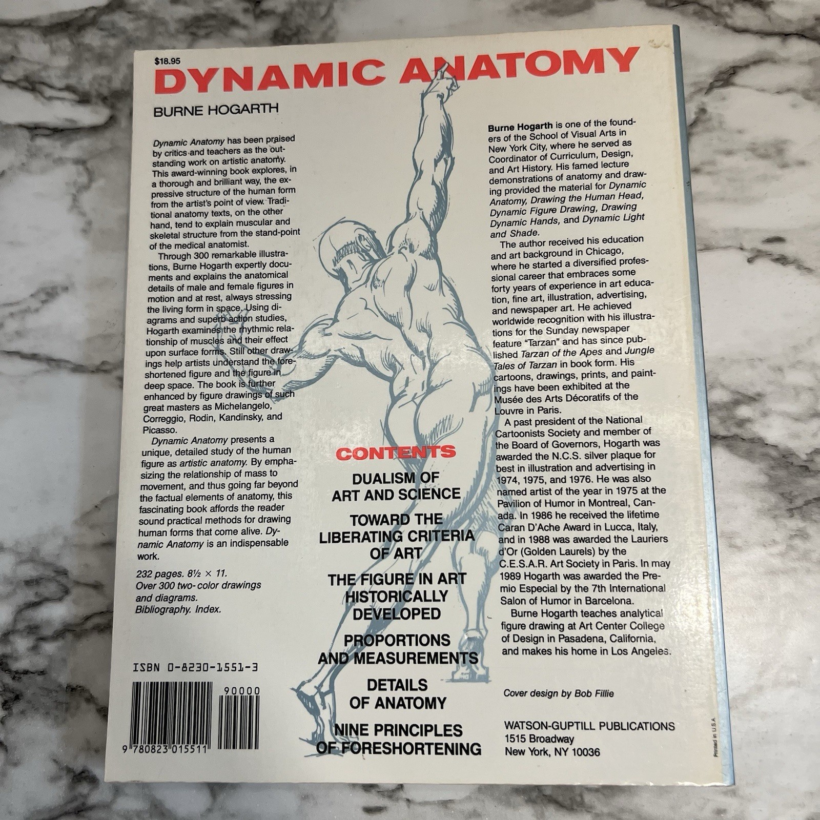 Dynamic Anatomy – Paperback By Hogarth, Burne – GOOD