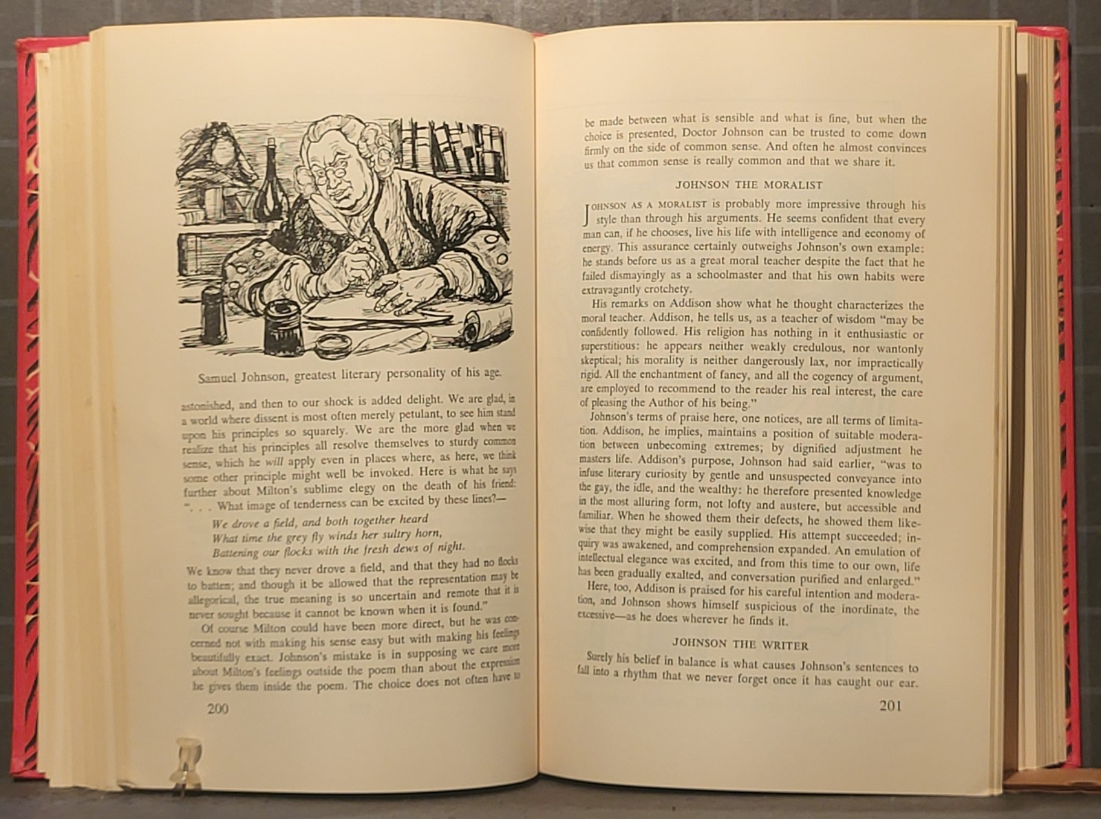 Classics Appreciation Society Book, by Various Authors 1956 Hardcover 3407