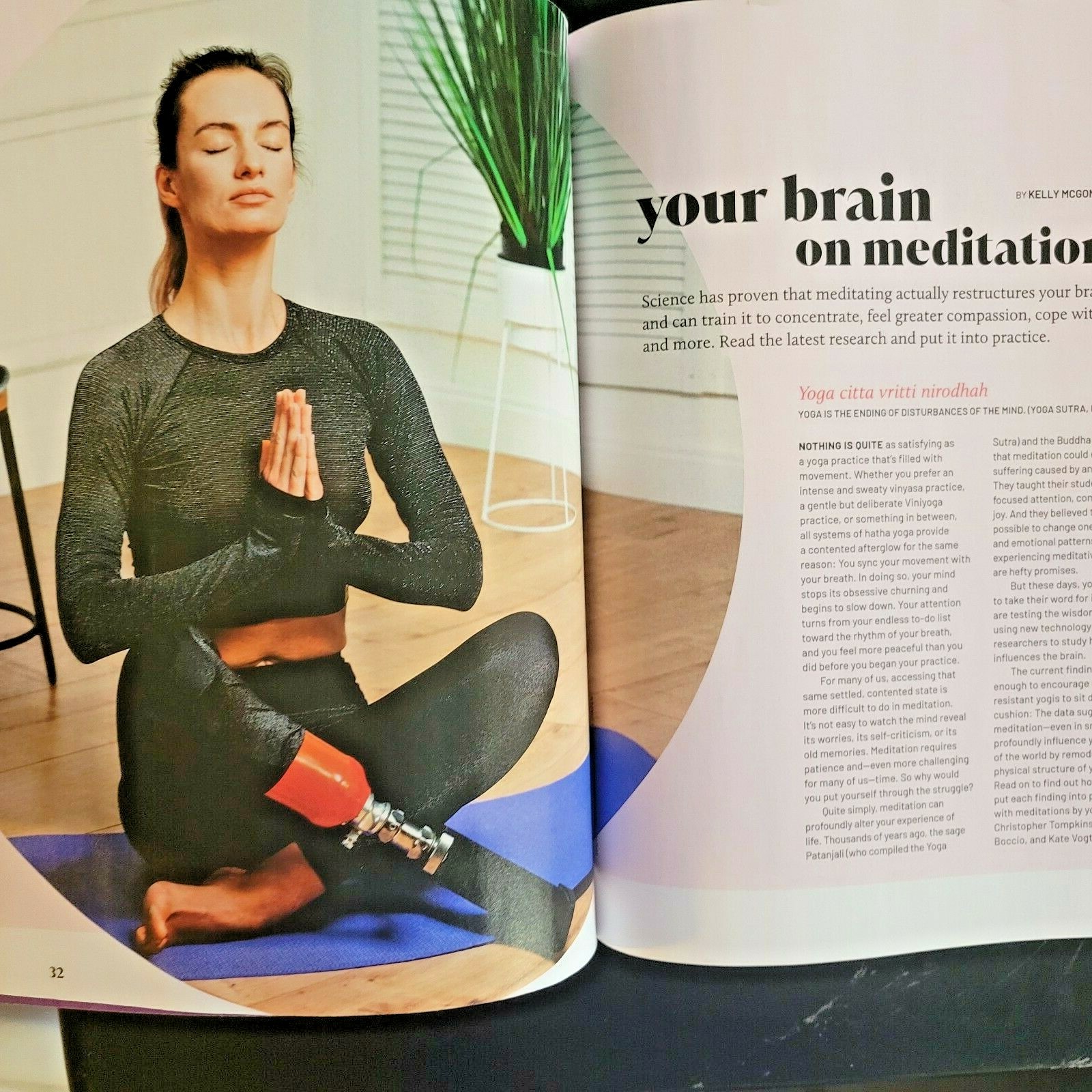 YOUR GUIDE TO HEALTHY LIVING -Yoga Journal Publication- 30 Days to a Happier You
