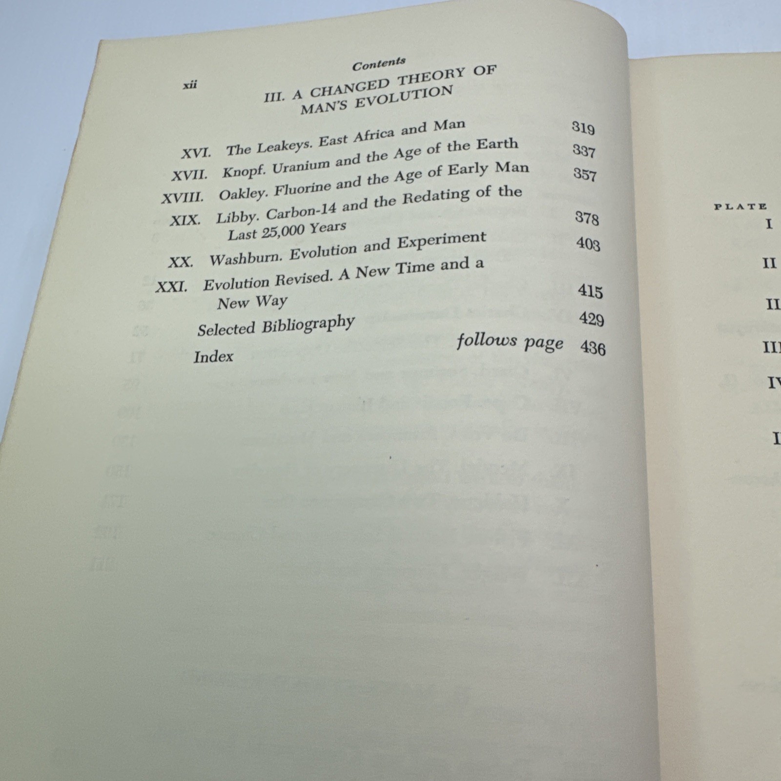 Man Time and Fossils The Story of Evolution Ruth Moore Second Edition 1963 Knopf