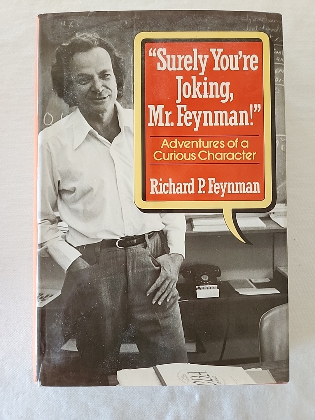 “Surely You’re Joking, Mr. Feynman!” by Richard P. Feynman 1985 Hardcover w/DJ