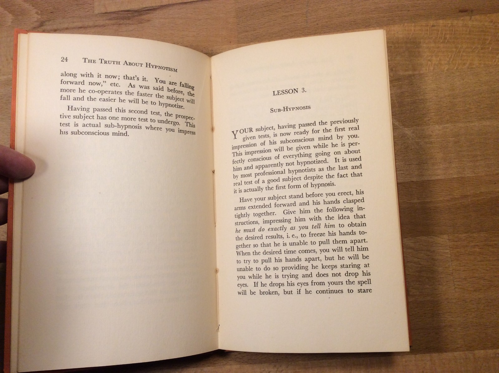 The Truth About Hypnotism, Ahlheim, Lessons, Technique, New Age, 1947