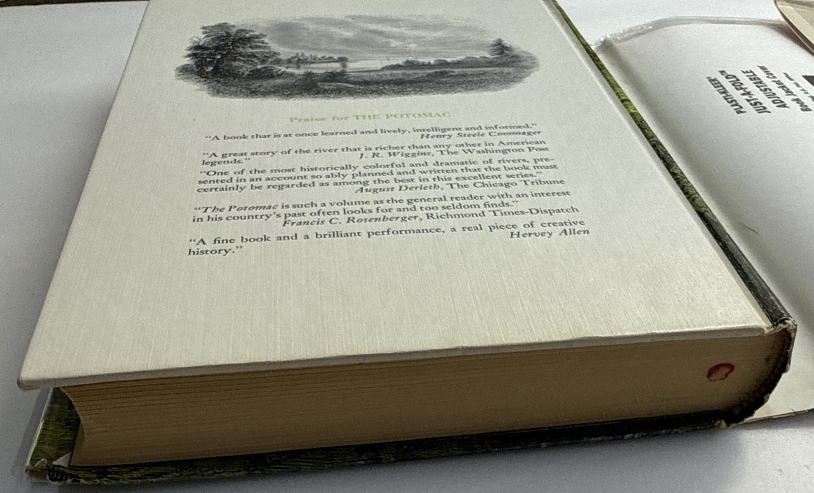 The Potomac By Frederick Gutheim Revised Illustrated Edition 1968 HC/DJ
