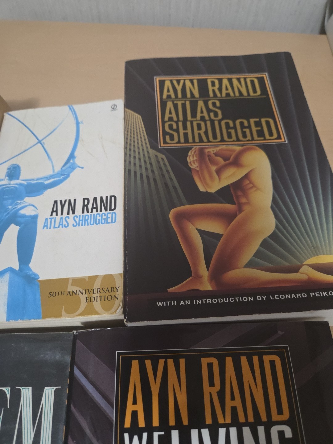 Lot Of AYN Rand books