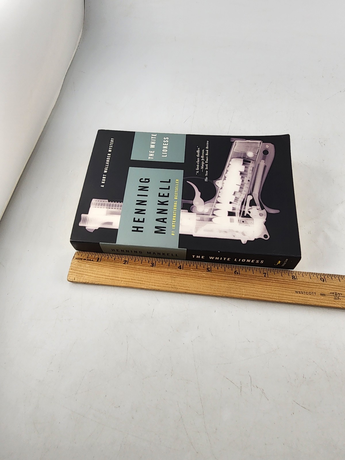 Henning Mankell “The White Lioness” PB Later Edition Signed by Author